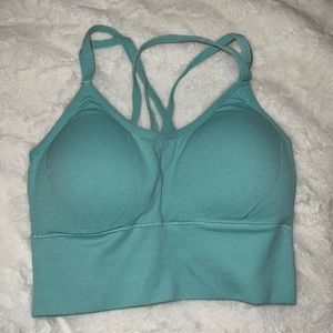 NVGTN Aqua Flourish Bra. Size XS.